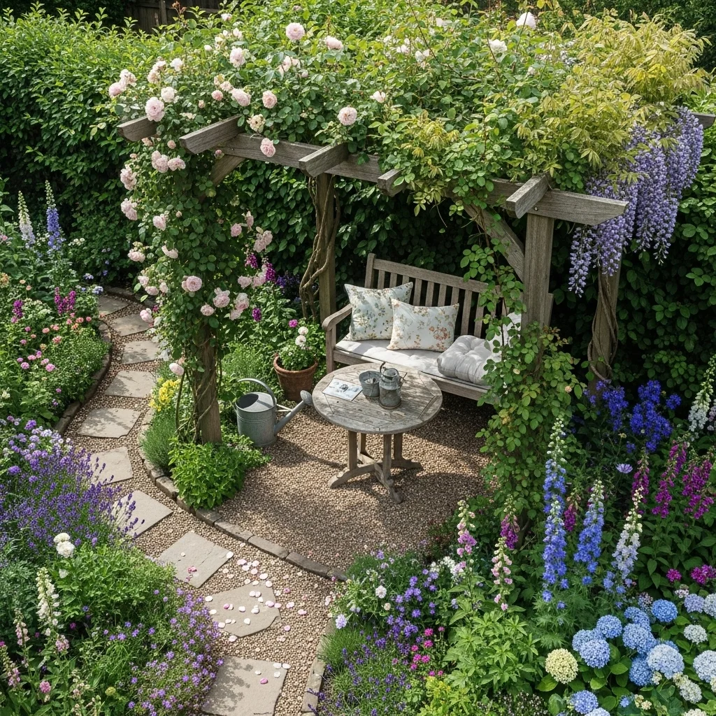 Use a Pergola for a Shaded Retreat