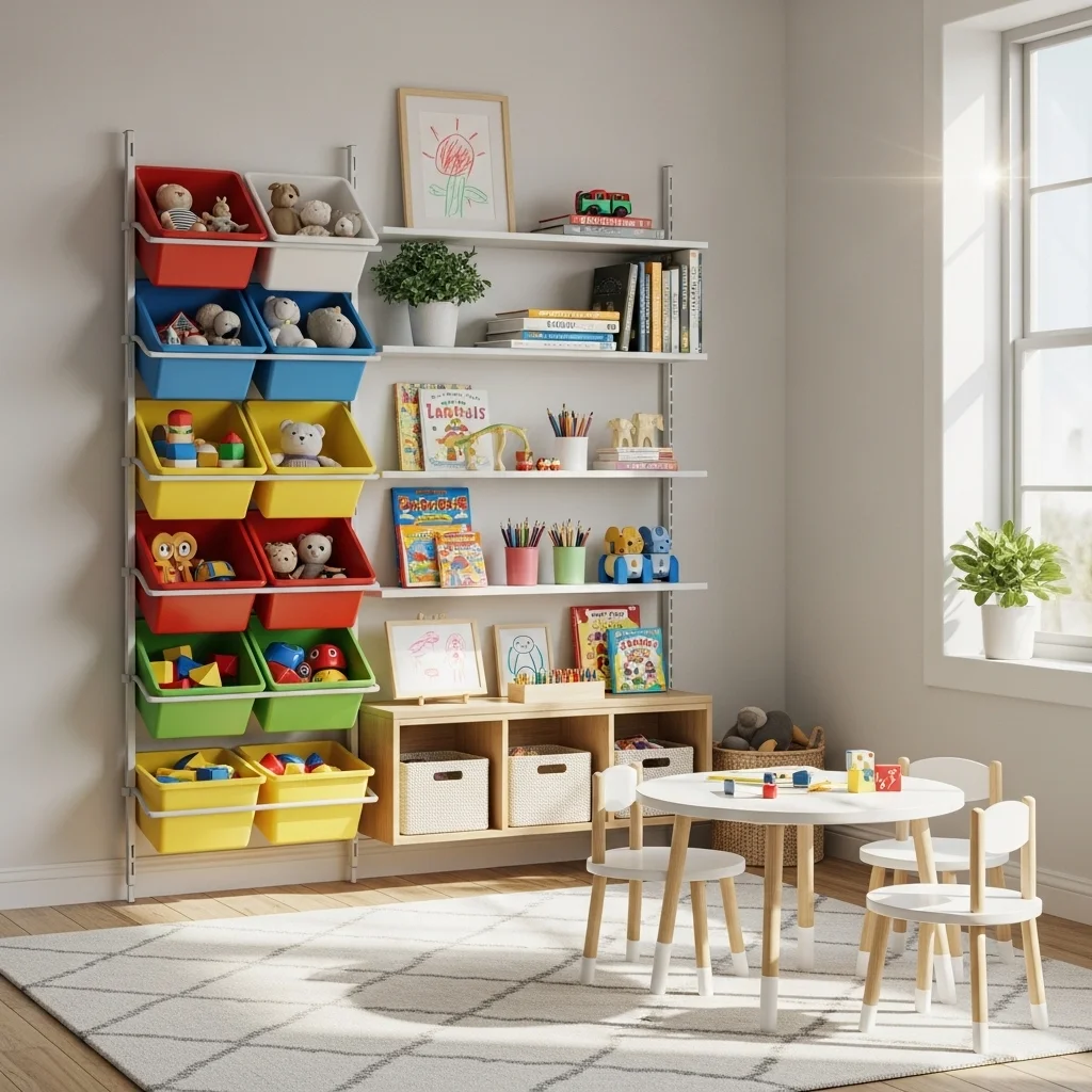 Vertical Toy Storage System