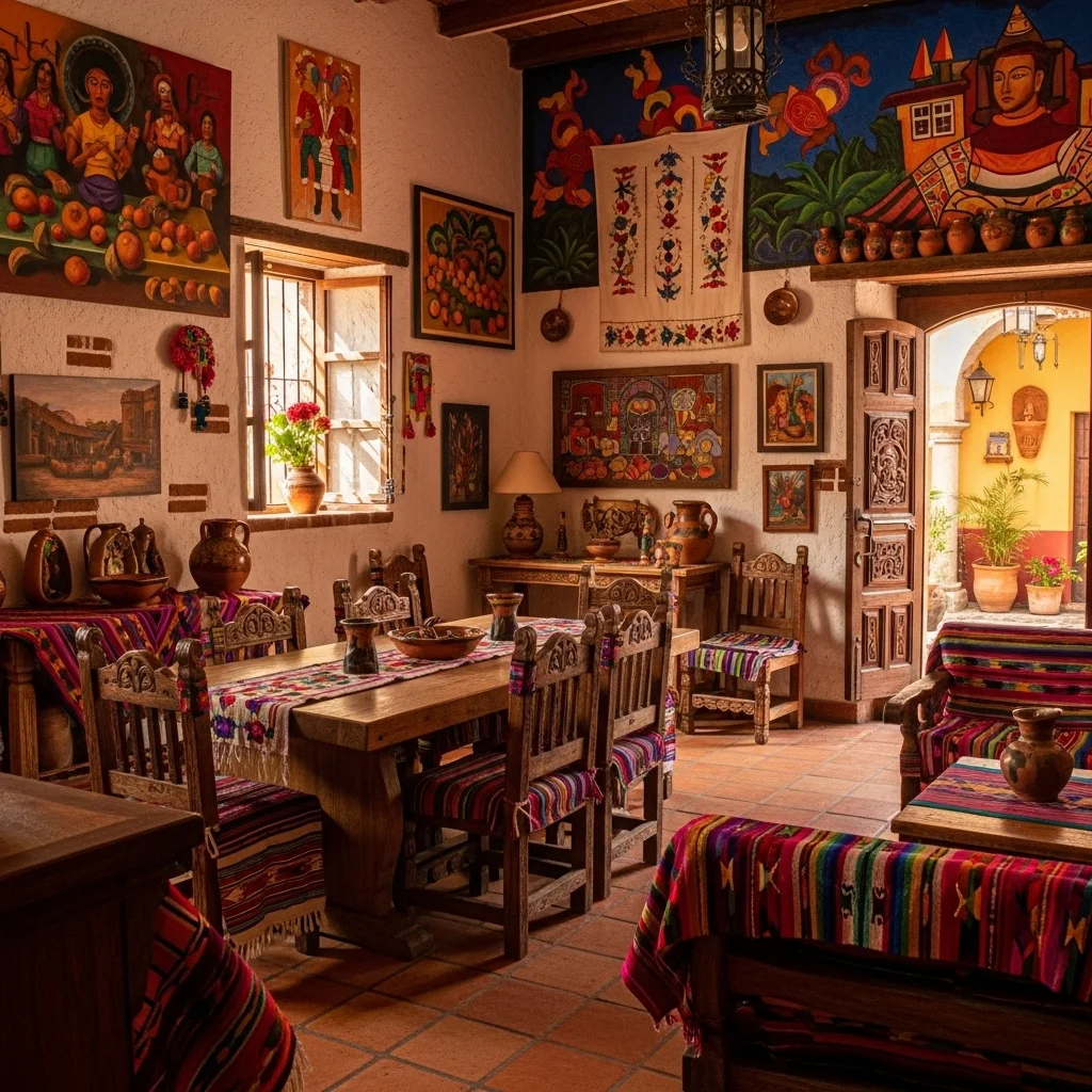 Vibrant Mexican Artwork