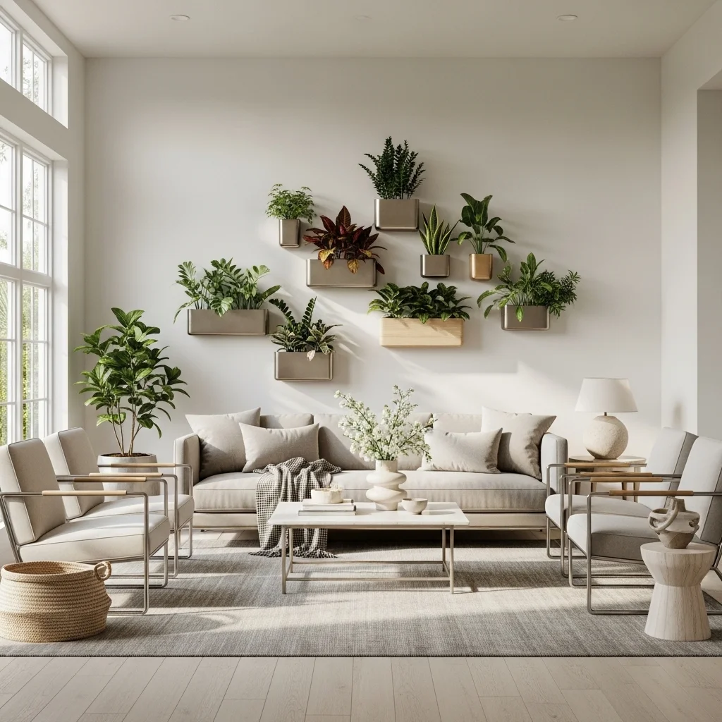 Wall-Mounted Plants