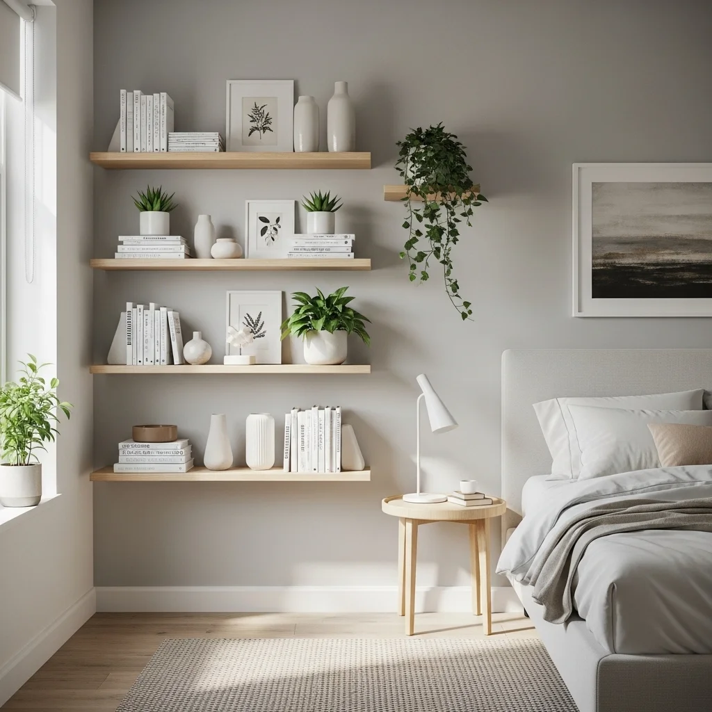 Add Floating Shelves