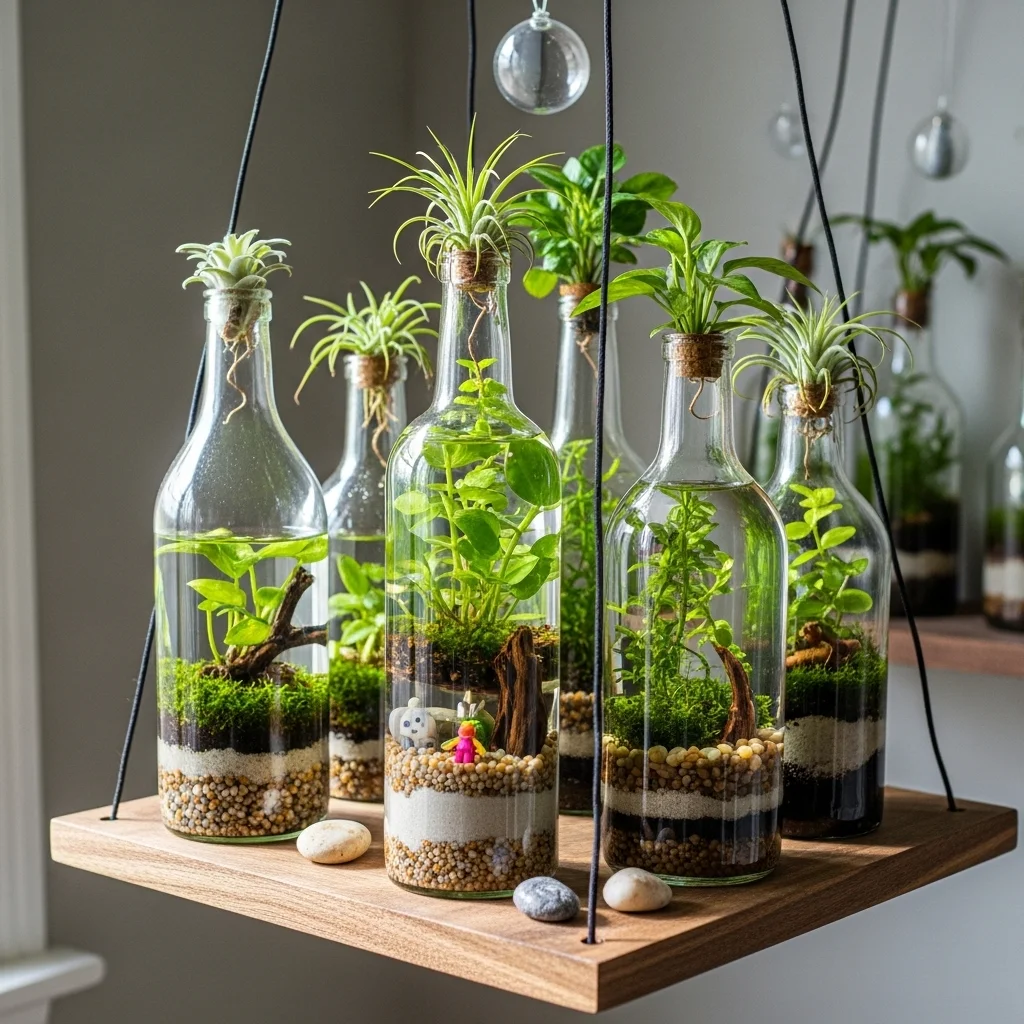  Aquarium Bottle Garden