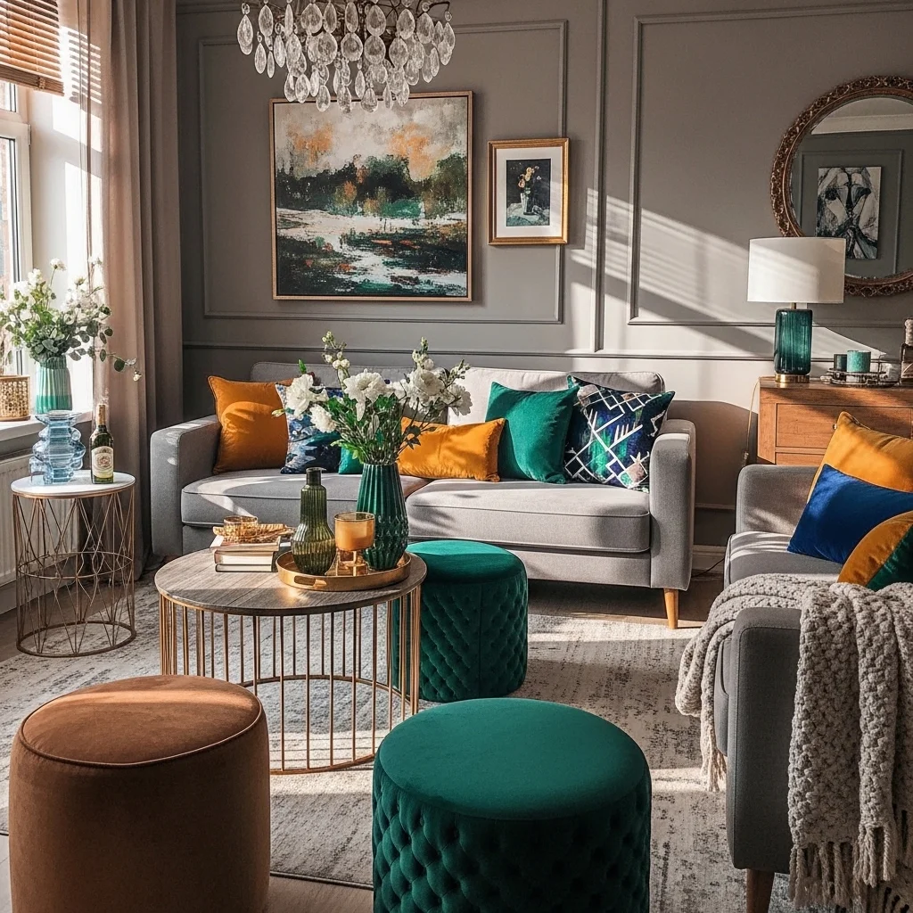 Eclectic Attic Bedroom