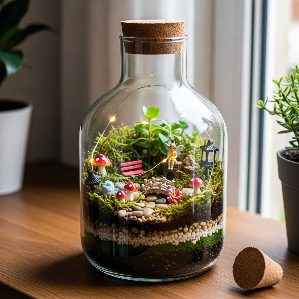  Fairy Garden Bottle