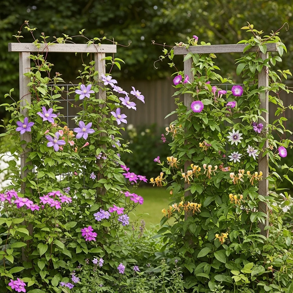  Flowering Vines and Trellises