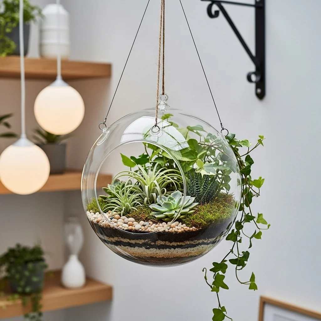 Hanging Terrarium Globe