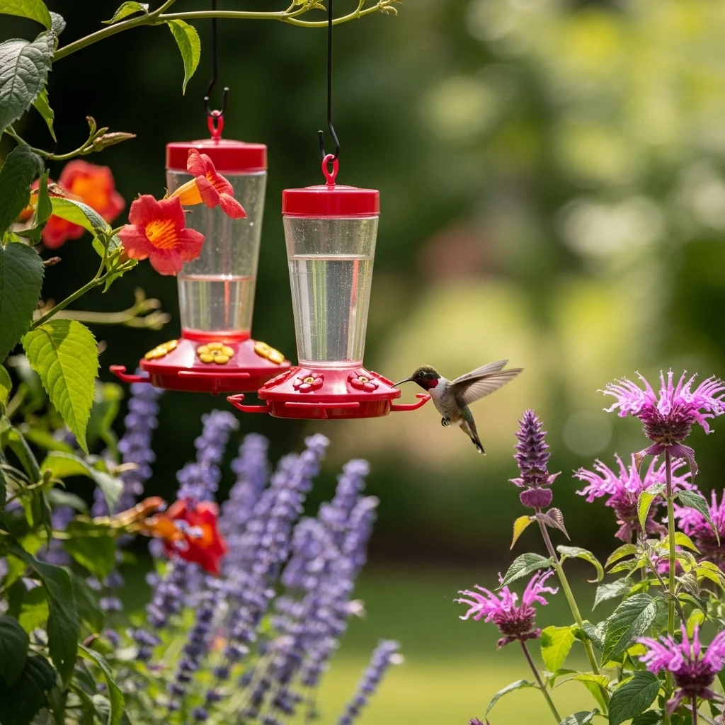  Hummingbird Feeder Corners