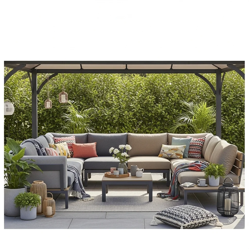 . Modular Outdoor Sofa Set