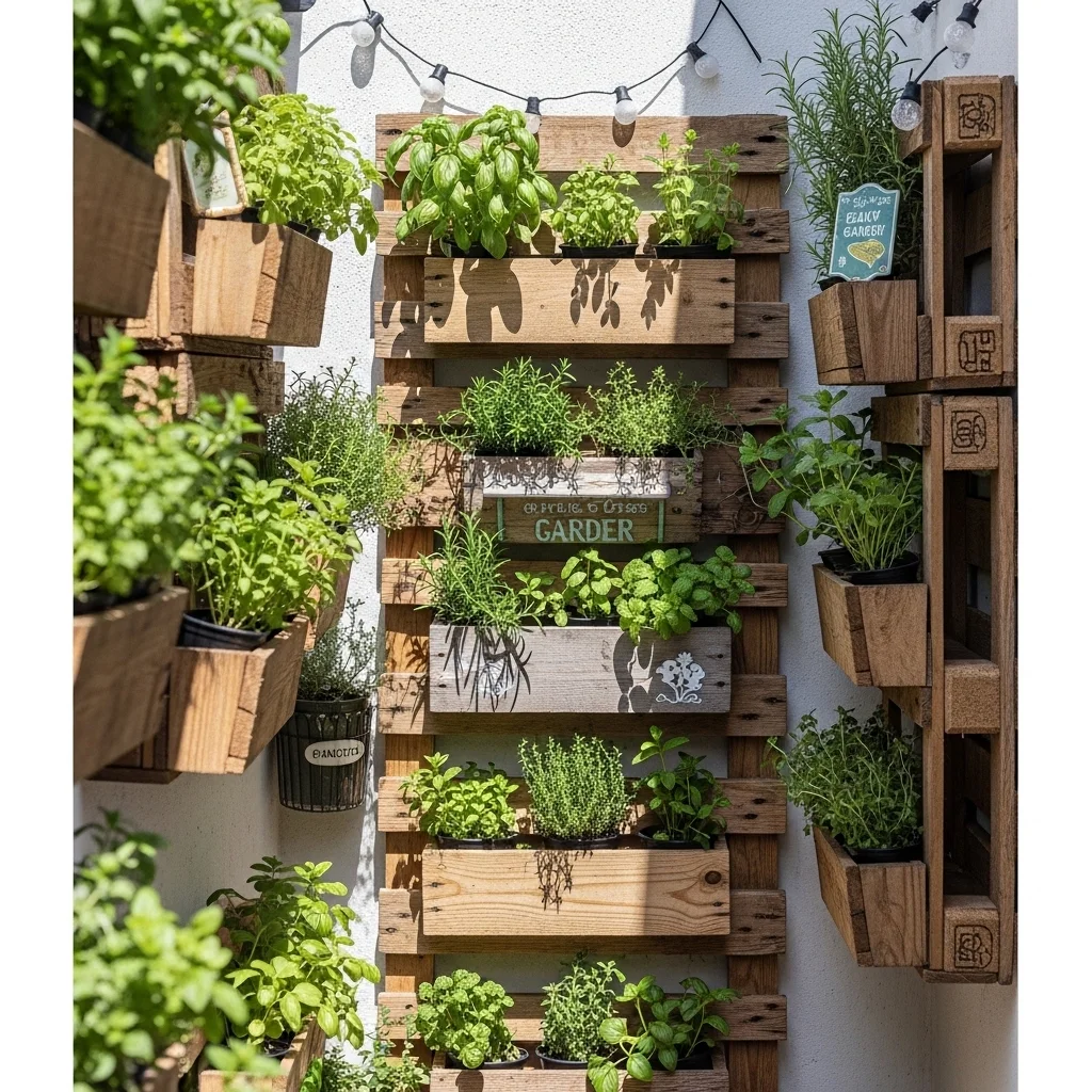  Pallet Herb Garden