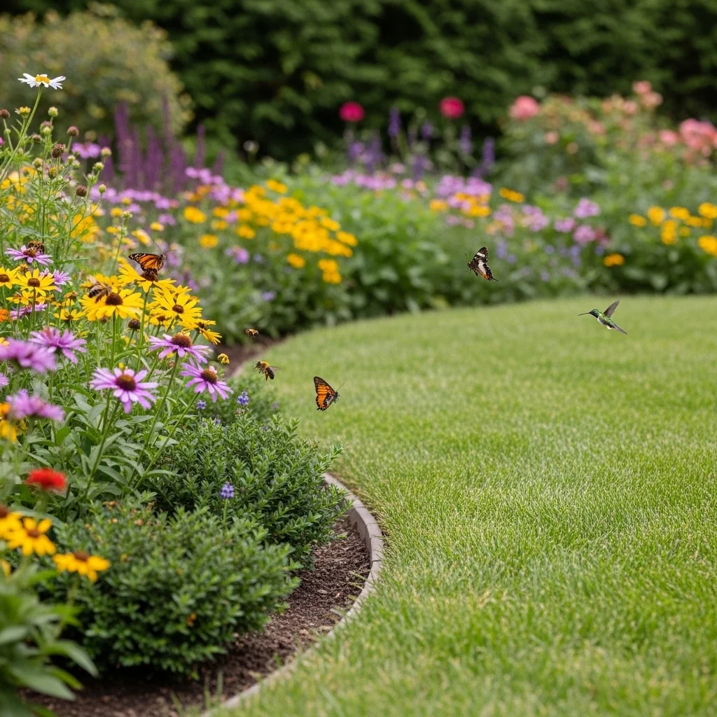  Pollinator-Friendly Lawn Edges