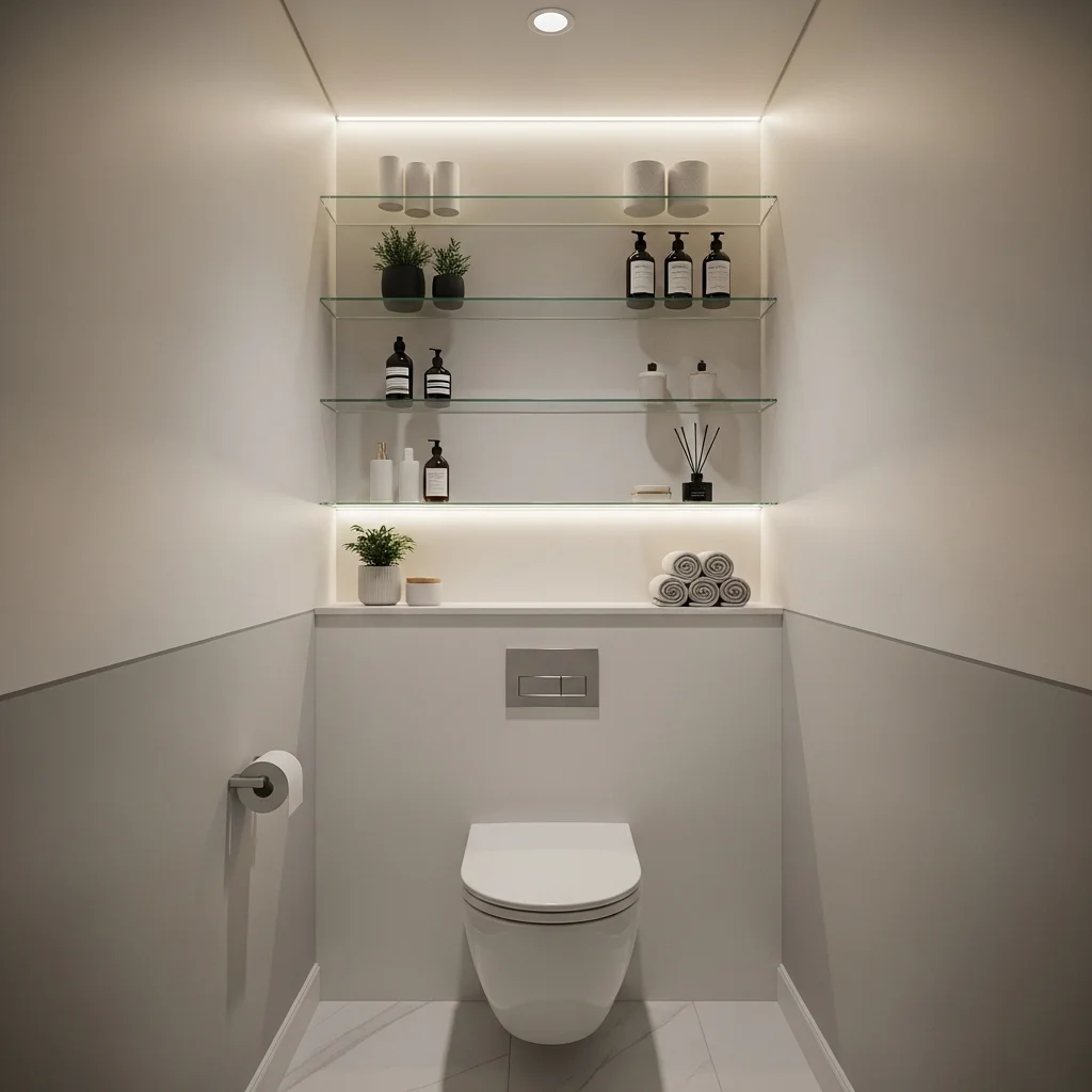 Tiered Glass Cabinet