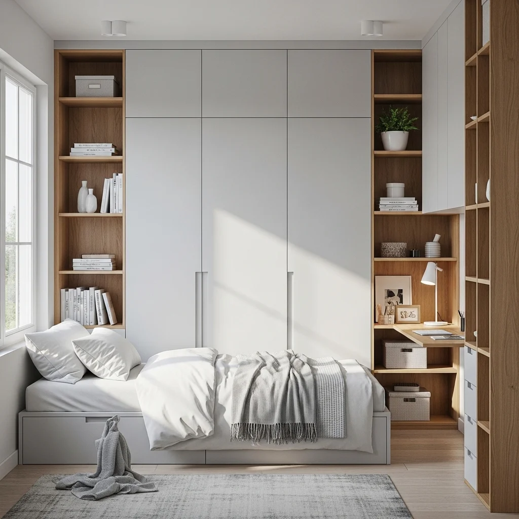 Use Vertical Space with Tall Storage