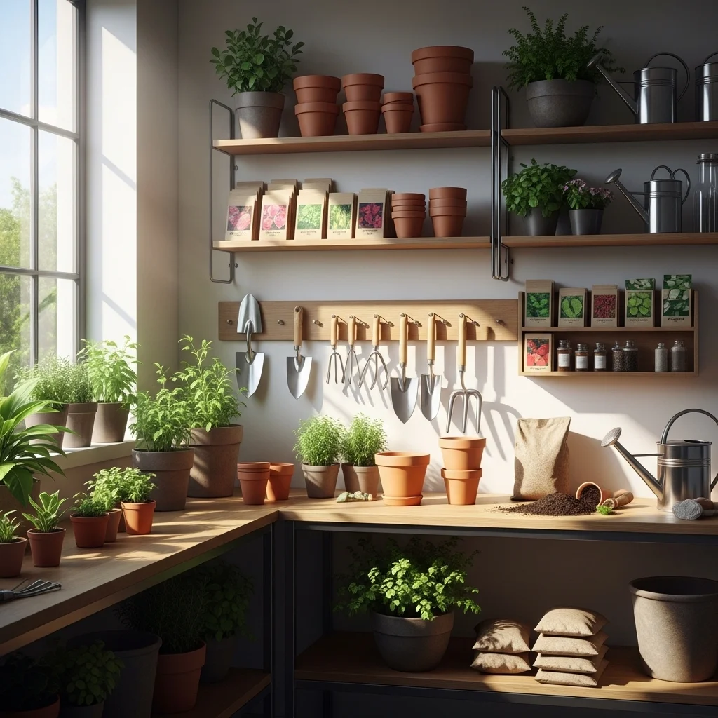 Wall-Mounted Shelving