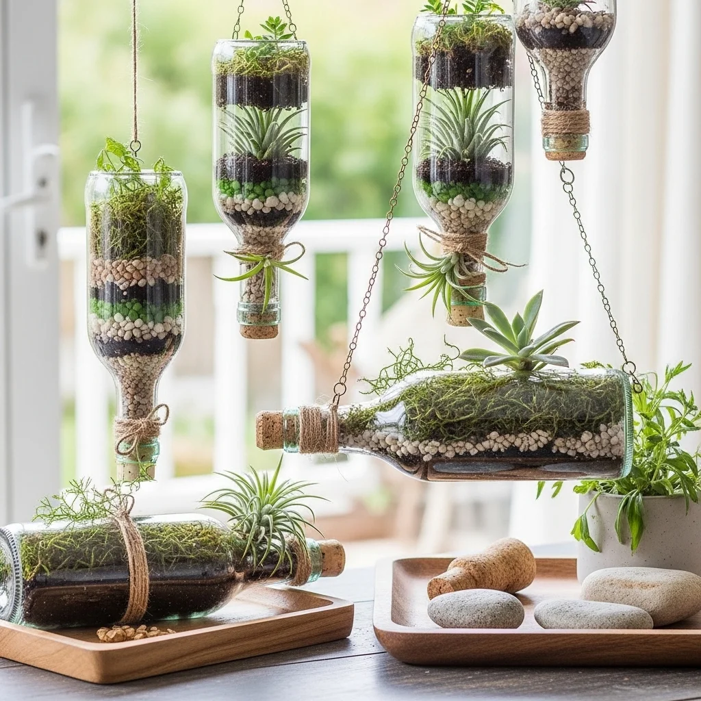 Wine Cork Bottle Garden