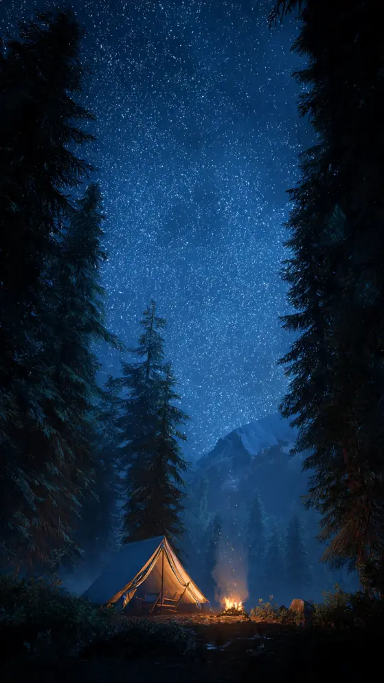 Camp Under the Stars for One Night