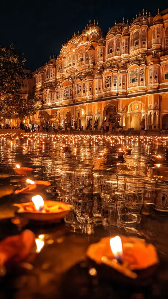 Diwali in Jaipur, India