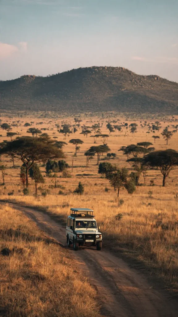Safari in the Serengeti, Tanzania