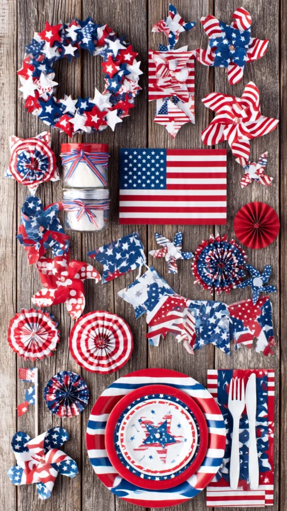 Budget-Friendly Dollar Store 4th of July Decor