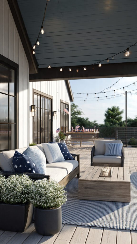 Minimal Patriotic Decor for Modern Homes