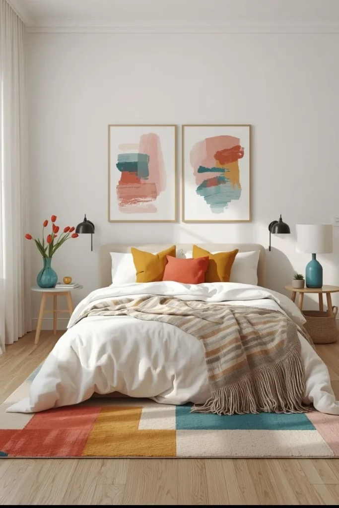 Add Pops of Color with Accessories