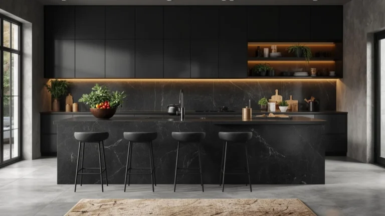 Modern Black Kitchen Ideas