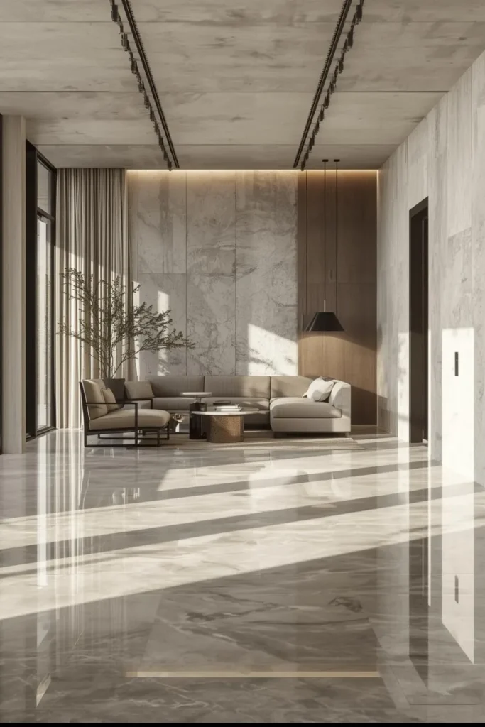 Stone or Concrete Flooring
