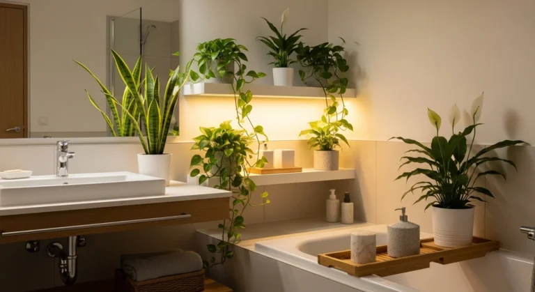 15 Best Plants for Bathrooms Without Windows That Thrive in Low Light