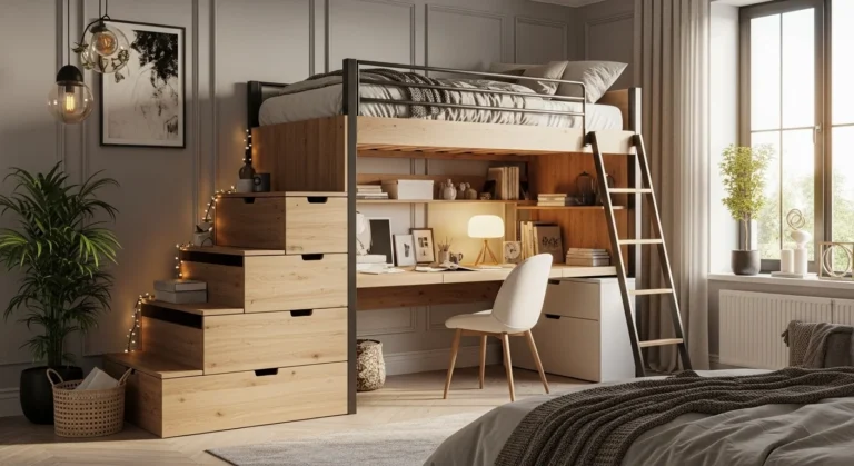 15 Loft Bed Ideas That Add Style and Storage to Small Rooms