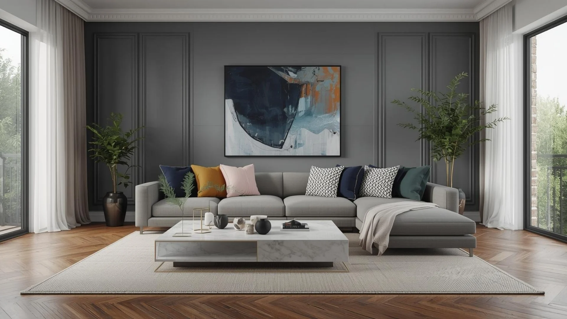 16 Best Colors That Go With Gray for Modern Interiors