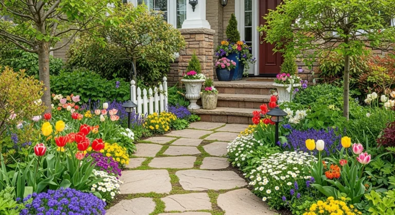 16 Front Yard Garden Ideas for a Colorful and Inviting Entry