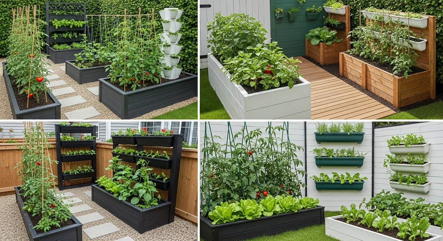 From Small Spaces to Big Yields: 16 Smart Vegetable Garden Ideas