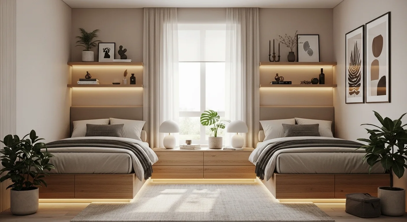 Transform Tight Spaces: 17 Small Shared Bedroom Ideas That Work