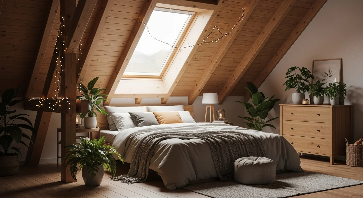 18 Attic Bedroom Ideas That Combine Style and Practicality