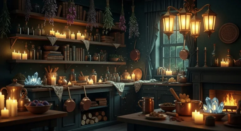 20 Witchy Kitchen Ideas to Create a Magical, Mystical & Cozy Cooking Space