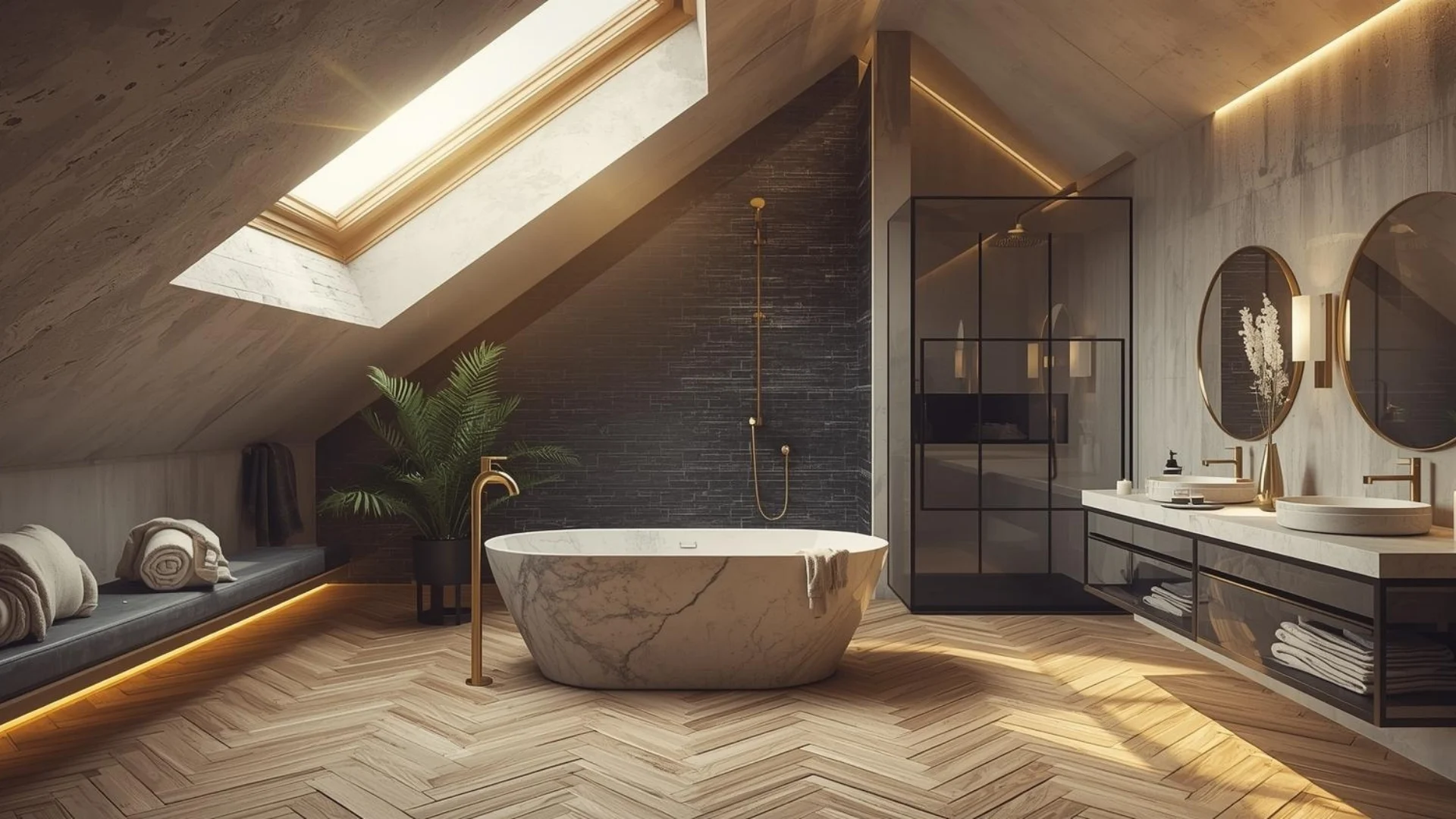 Attic Bathroom Designs