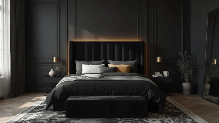Black Bedroom Ideas