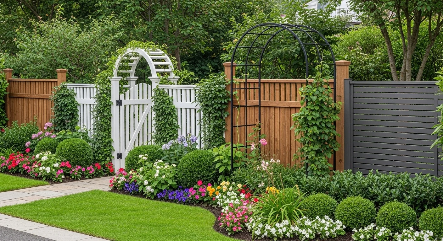 Boost Curb Appeal with These 18 Gorgeous Garden Fence Ideas