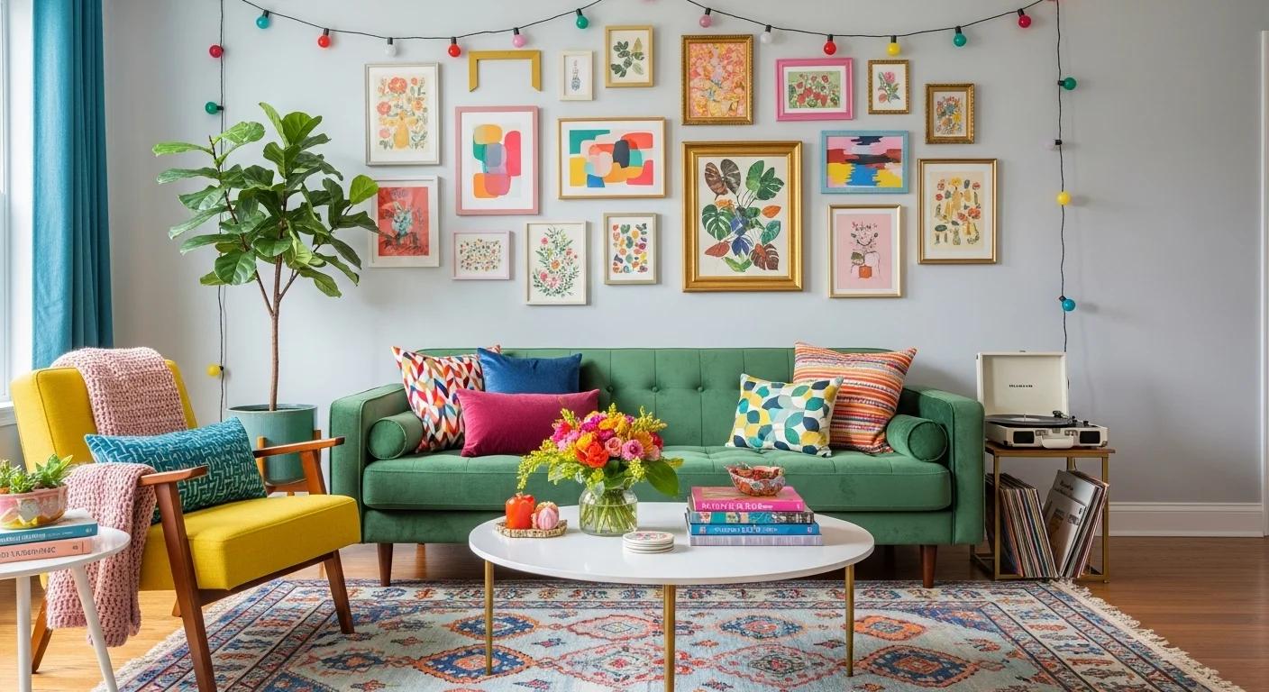 Colourful Room Decor Idea