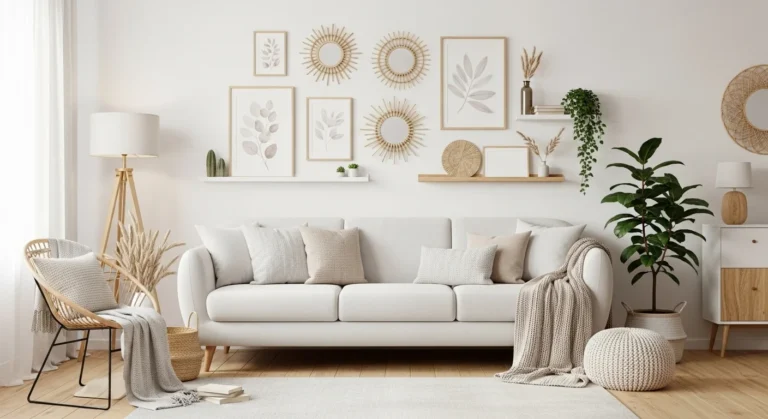 Elevate Your Living Room with These 16 Above Couch Wall Decor Ideas
