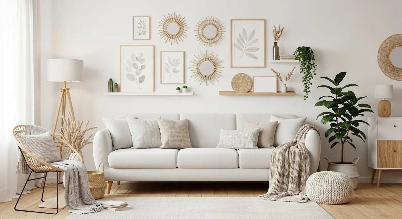 Elevate Your Living Room with These 16 Above Couch Wall Decor Ideas