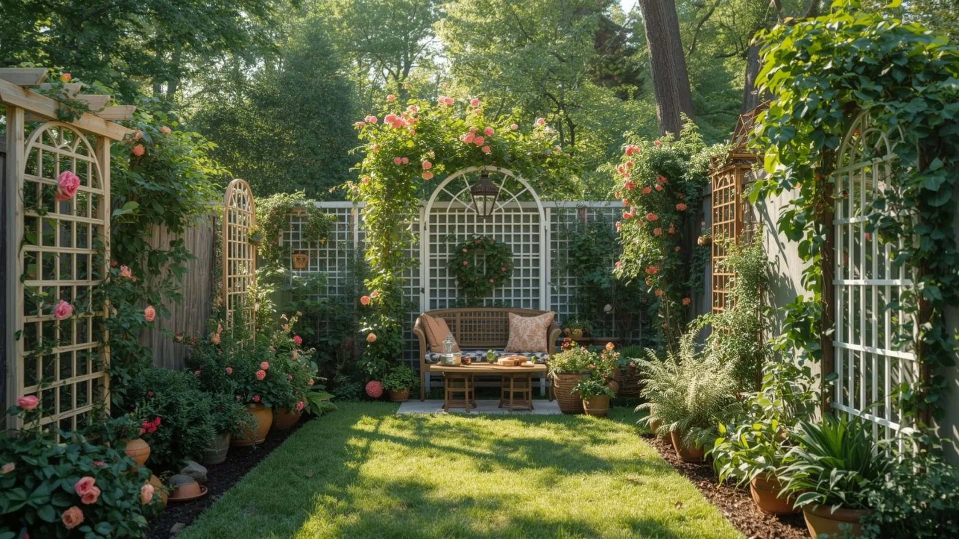 Garden Trellis Ideas