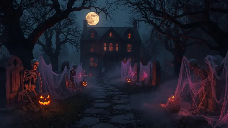 Want the Spookiest Yard? Try These Halloween Decorations Outdoor