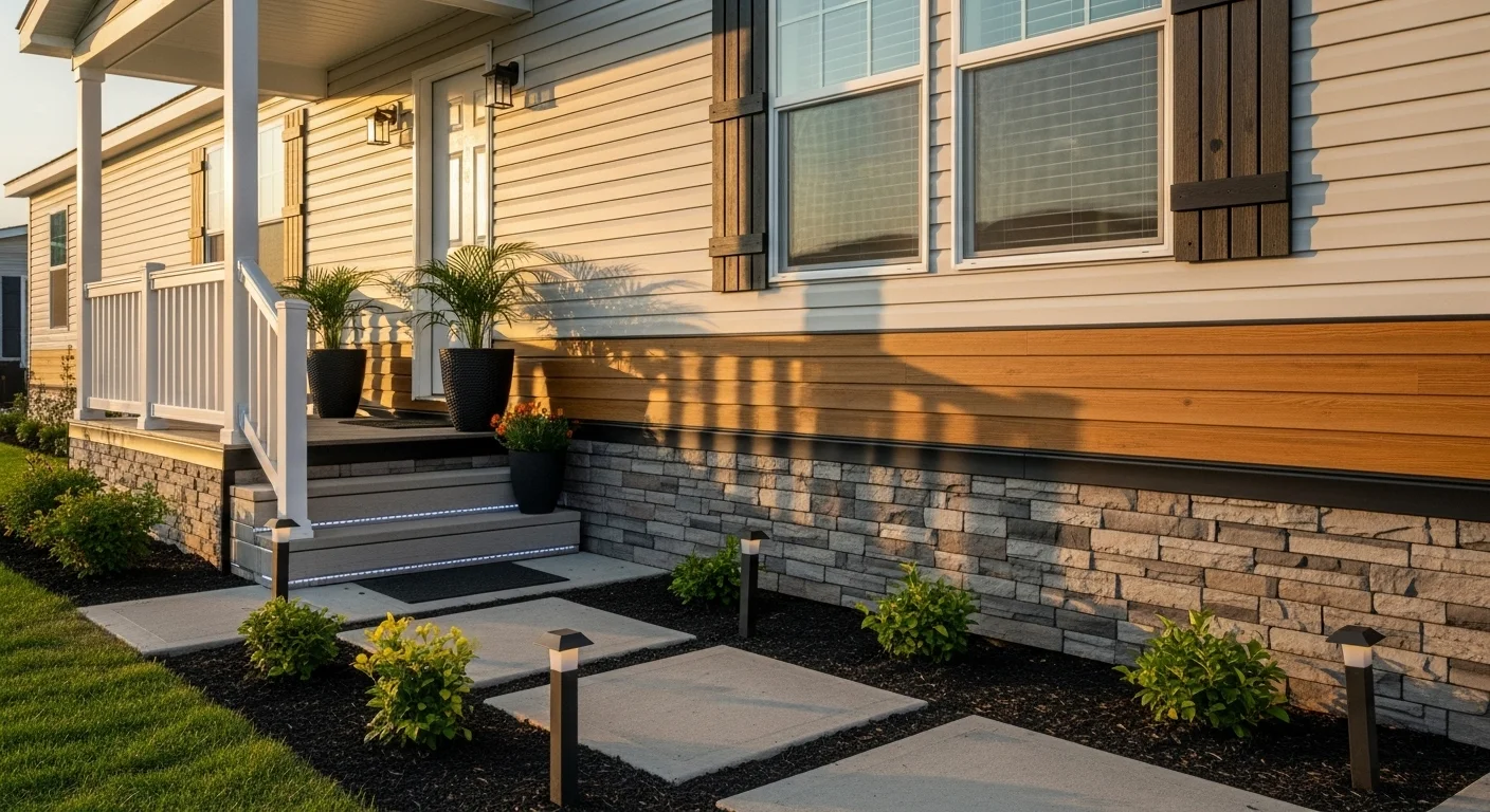 How to Upgrade Your Home with 12 Mobile Home Skirting Ideas