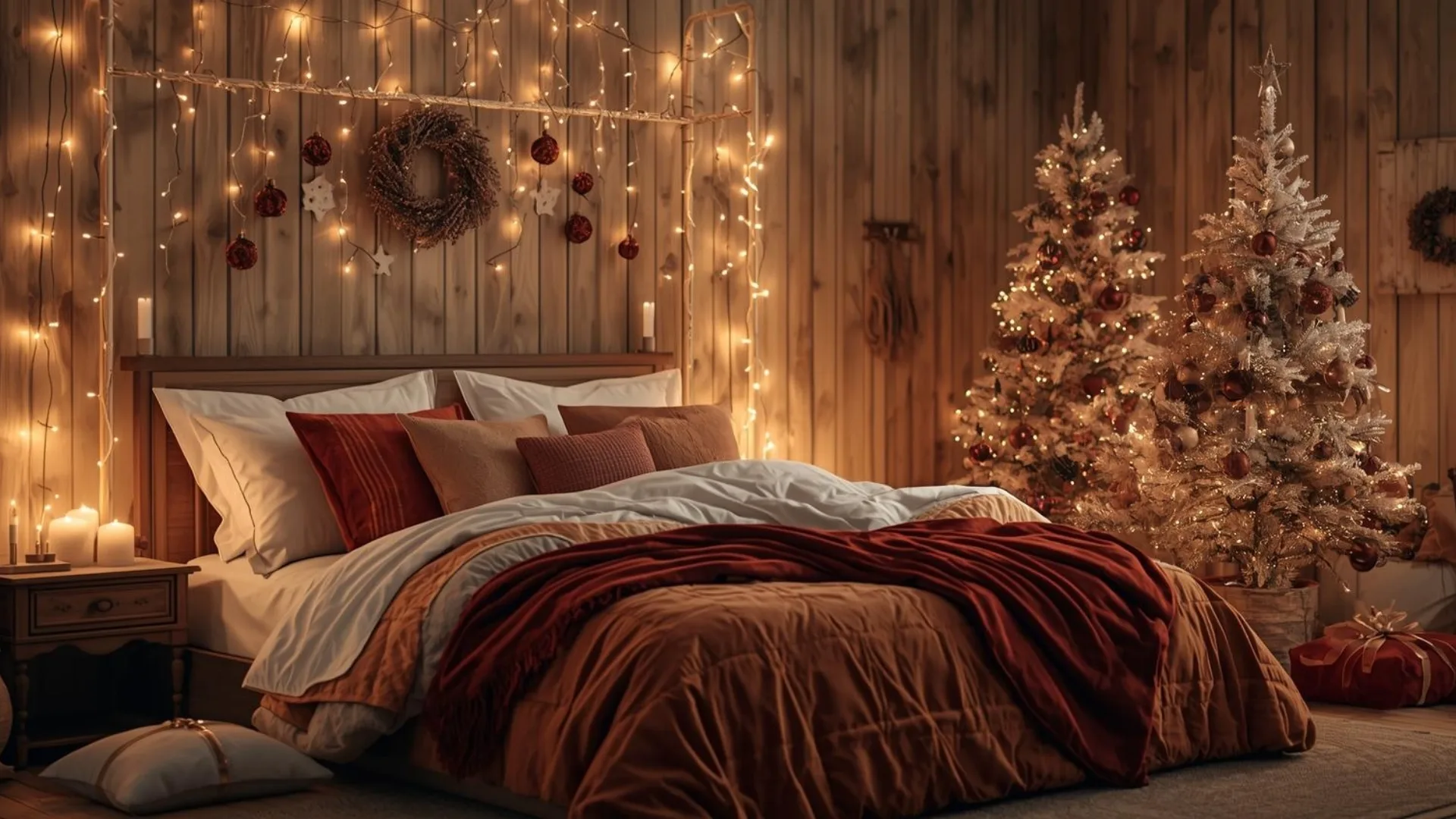 12 Stylish Cozy Christmas Bedroom Ideas You’ll Love
