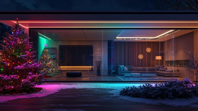 15 Color-Changing Christmas Lights Ideas That Will Transform Your Home This Season!