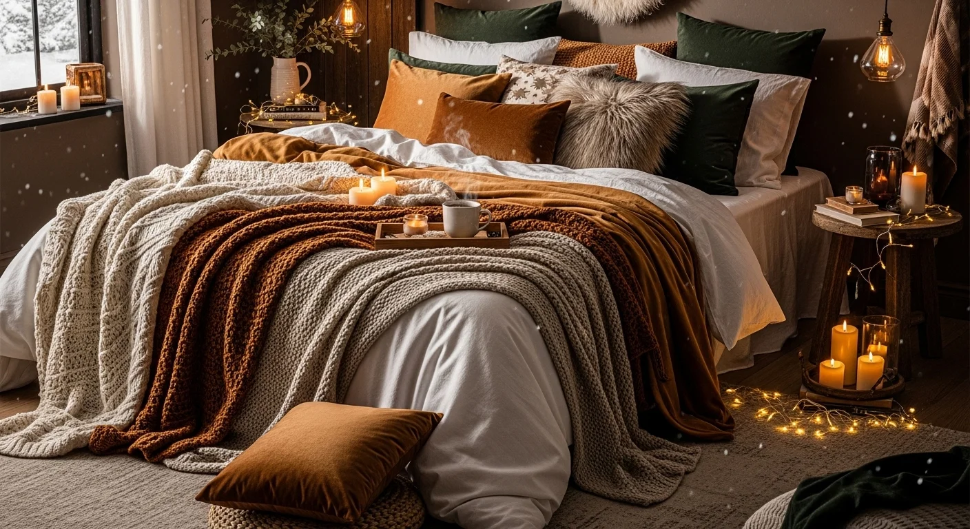 22 Genius Cozy Winter Bedding Ideas Every Home Needs This Season