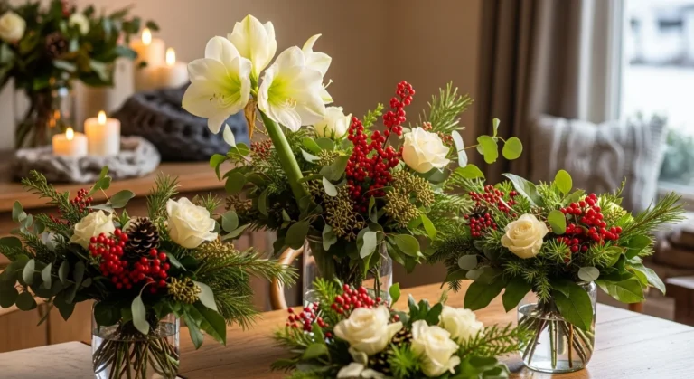 Bring Warmth and Beauty Indoors: 22 Winter Floral Arrangements