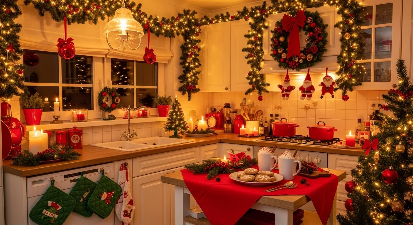 25 Christmas Kitchen Decor Ideas to Bring Holiday Magic to Your Home