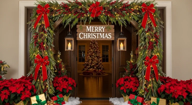 Christmas Archway Decor Ideas
