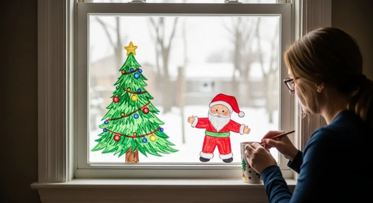Christmas Window Painting Ideas